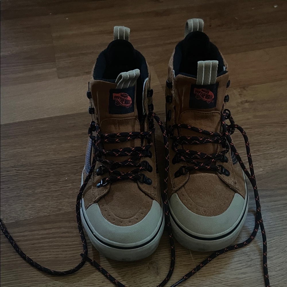 Vans Tan High-Top Sneakers